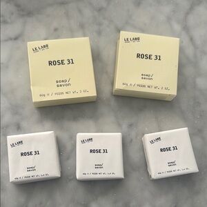 ✨Le Labo Rose 31 Soap Set✨